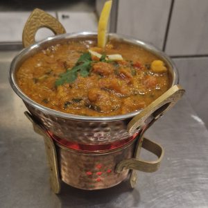 Fisch Curry (auf Wunsch scharf)
