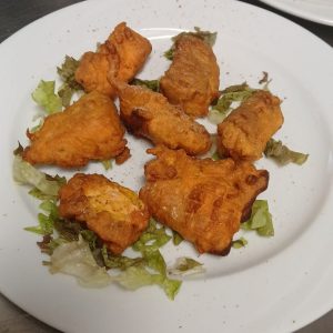 Lachsfilet Pakora