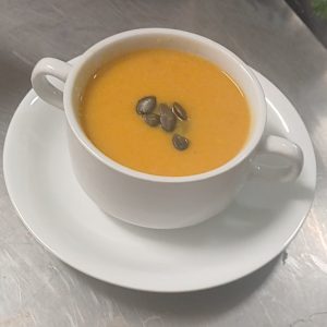 Kürbissuppe (vegan)